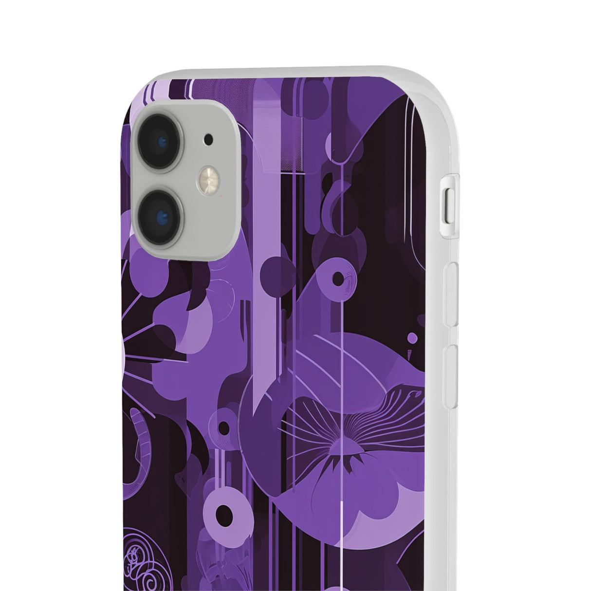 Pantone Ultra Violet | Handyhülle für iPhone (Flexible Hülle) 