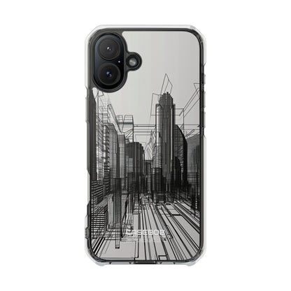 Urban Line Maze iPhone 16 - Impact Clear+