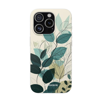 Teal Tranquility | Flexible Phone Case for iPhone