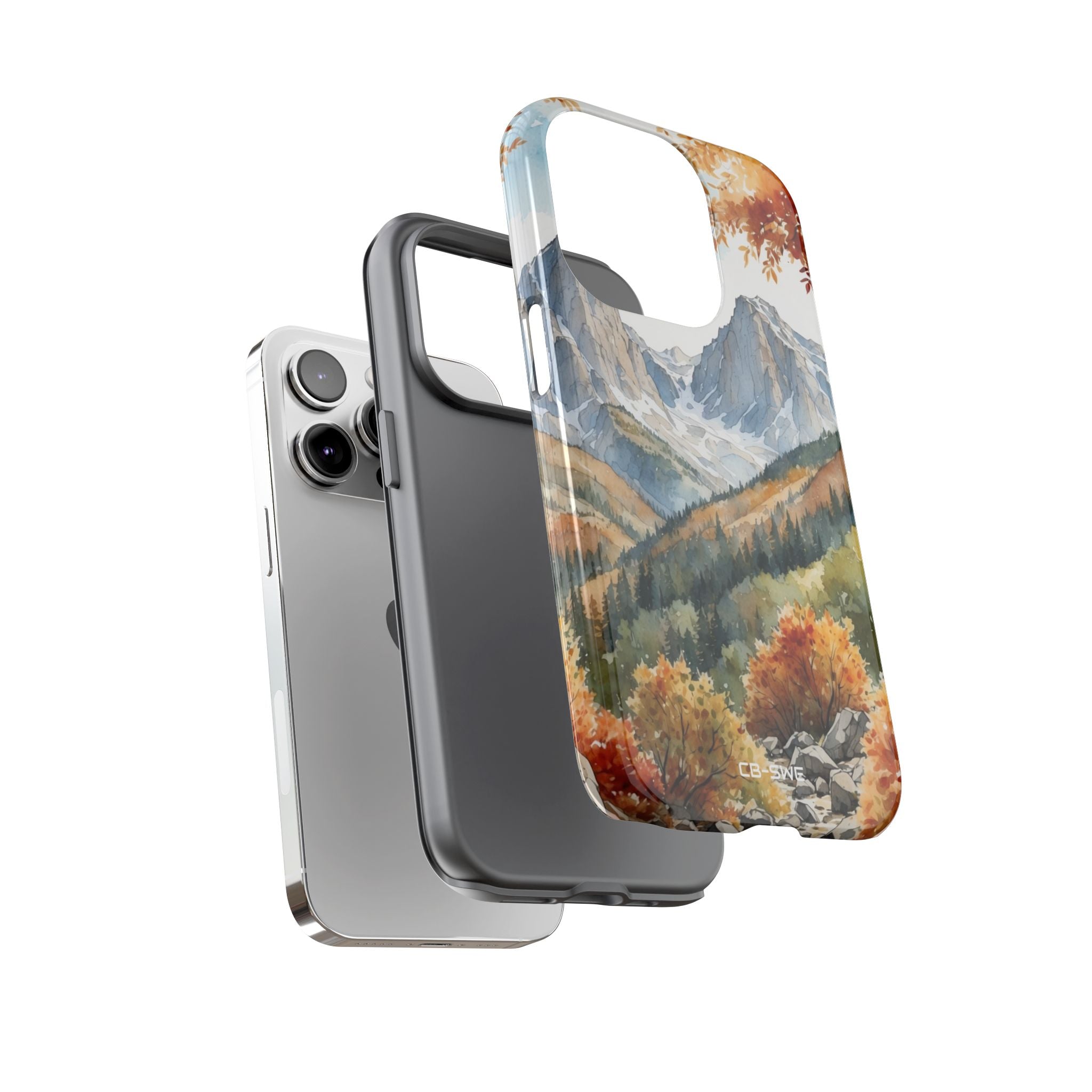 Autumn Leaves Dance - iPhone Case