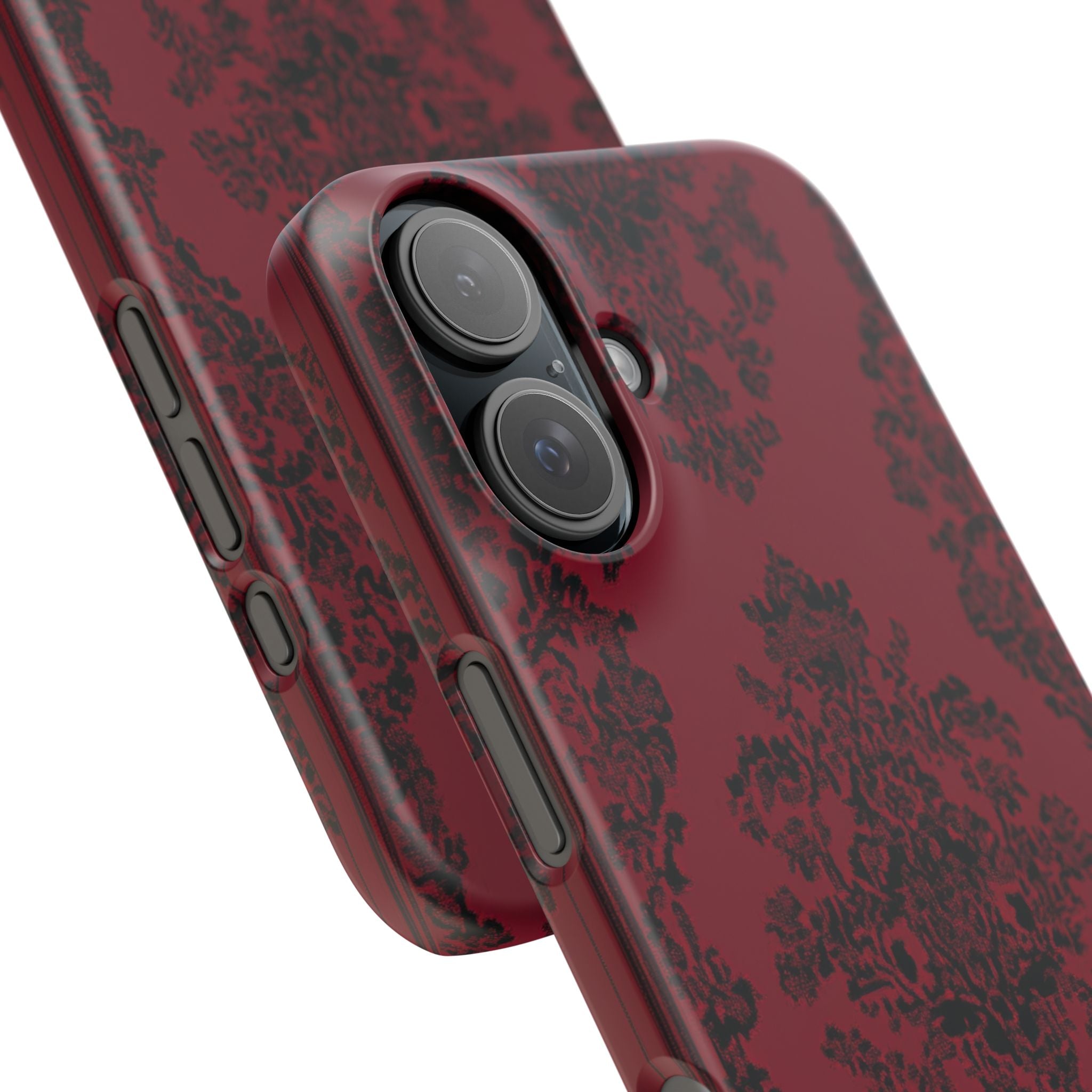 Gothic Crimson Elegance iPhone 16 - Slim Phone Case