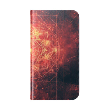 Glowing Mandala - iPhone 16  Case - Wallet
