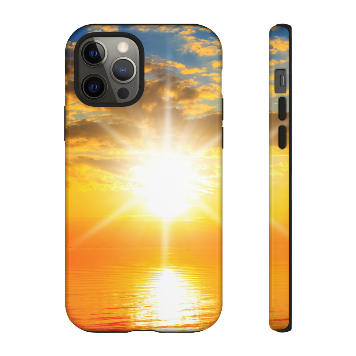 Idyllic Sundown iPhone Case (Protective) iPhone 12 Pro Glossy Phone Case