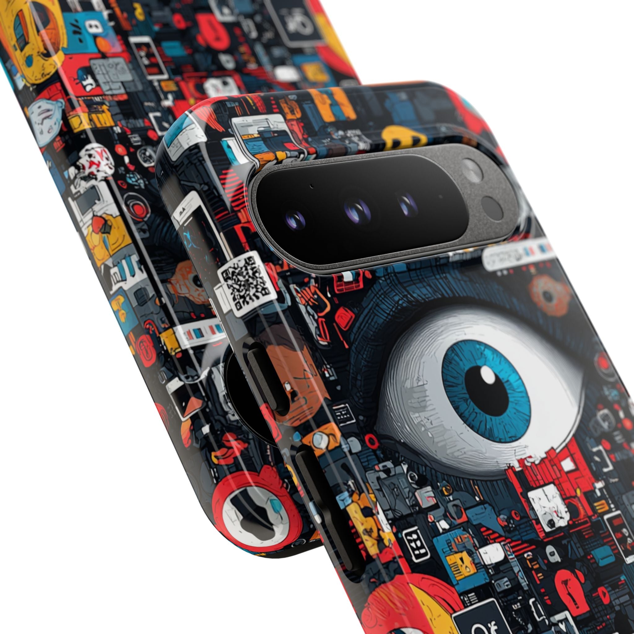 Digital Eye Blue Google Pixel 9 Pro XL Case - Tough