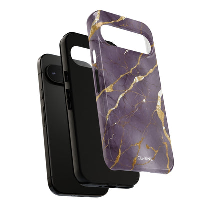 Golden Veins Flowing - Google Pixel Case