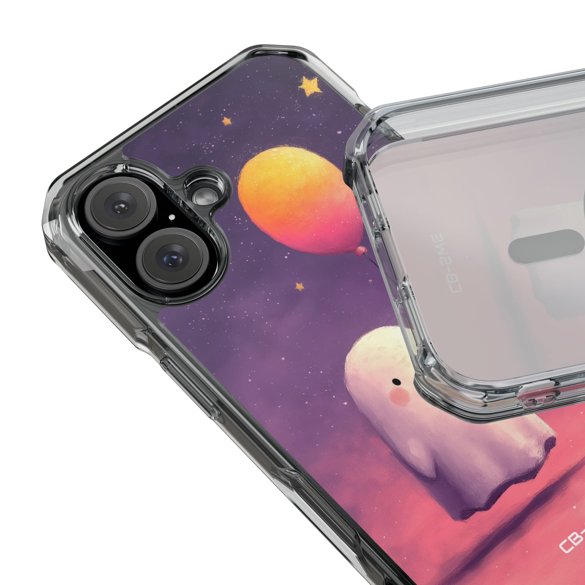 Ghosts Float Playfully iPhone Case - Impact