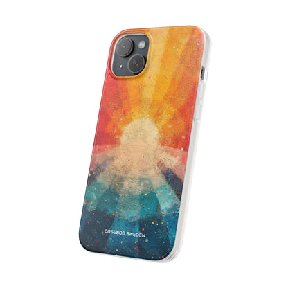 Sunburst Energy - Flexi iPhone 15 Phone Case