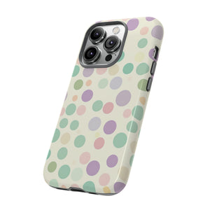 Polka Dot Pastel Harmony - Schutzhülle fürs Handy