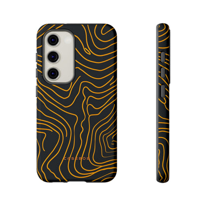 Linear Yellow Chic - Protective Phone Case