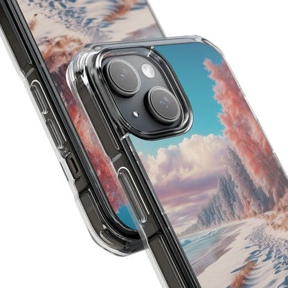 Snowy Footprints iPhone 15 Case - Impact