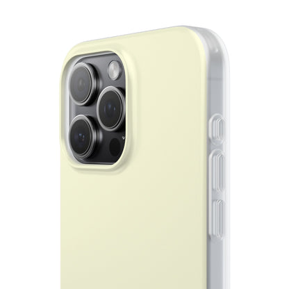 Light Yellow iPhone 15 - Flexi Phone Case