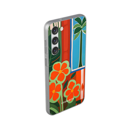 Orange Blossom Burst Samsung S23 Plus Case - Soft