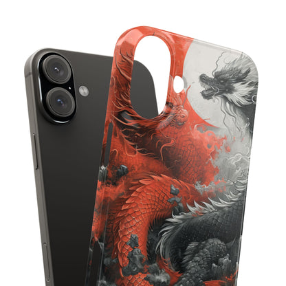 Zen Dragon Harmony iPhone 16 - Slim Phone Case