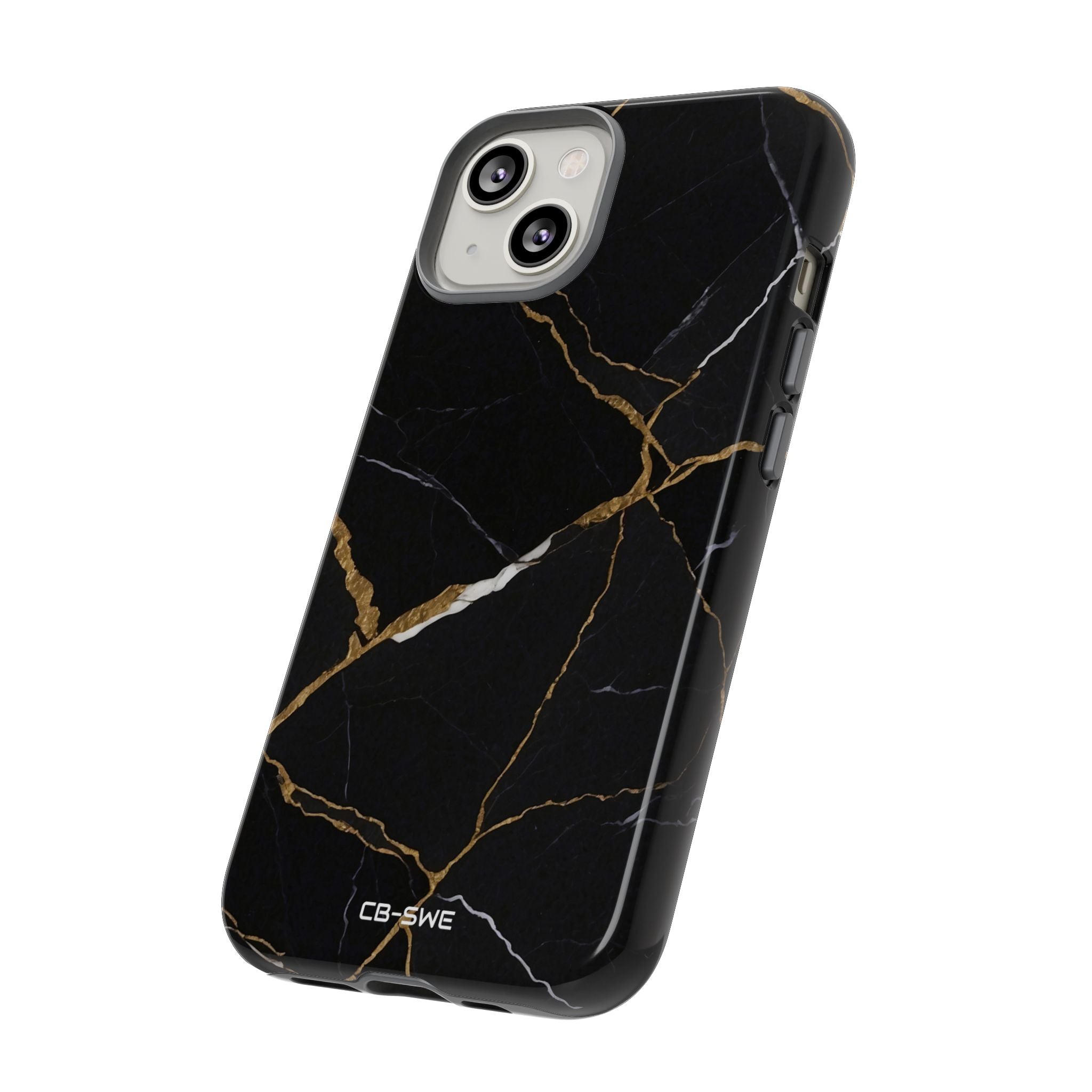 Golden Veins Emerge - iPhone Case