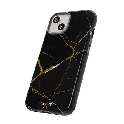 Golden Veins Emerge - iPhone Case