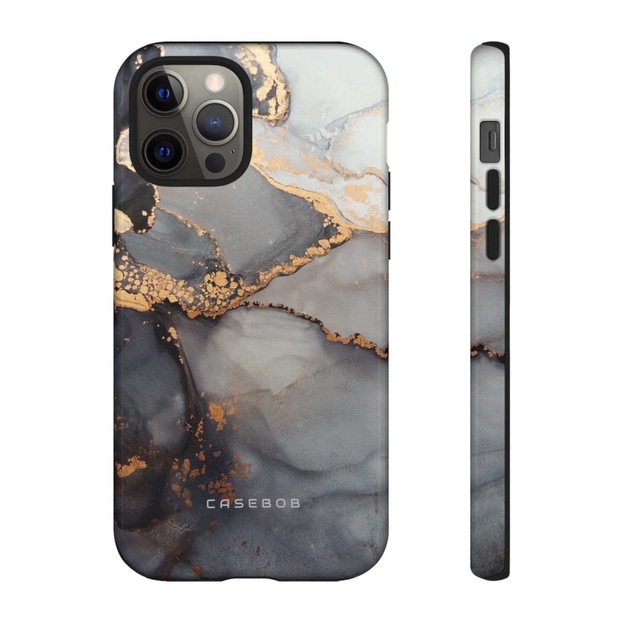 Grey Marble - Protective Phone Case