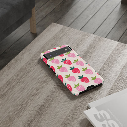 Vibrant Strawberry Rhythm - Google Pixel Case