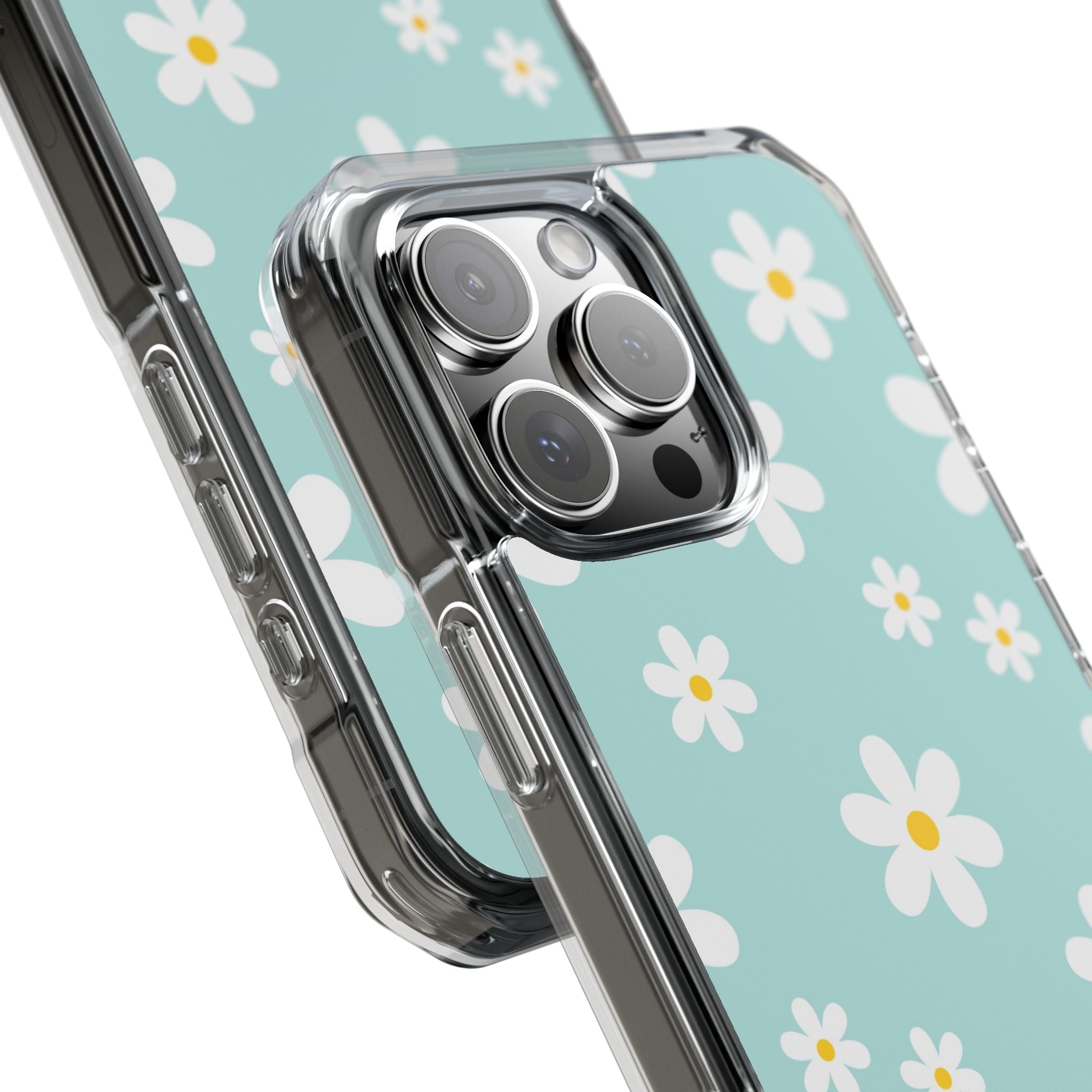 Daisies On Blue iPhone Case - Impact