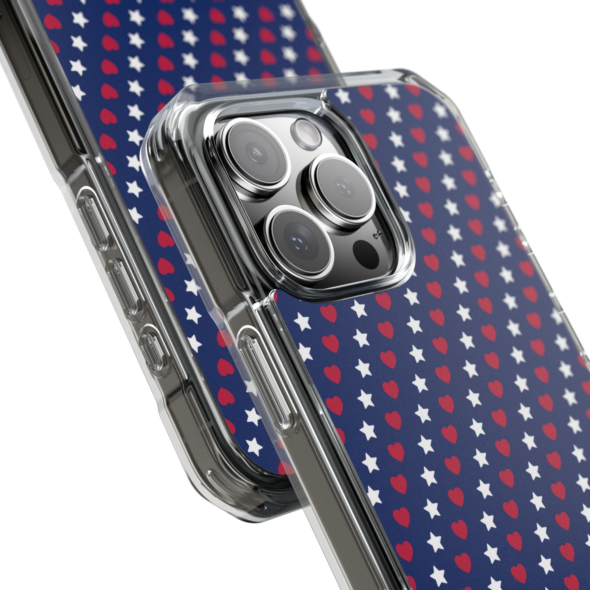 Hearts Twinkle Bright iPhone Case - Impact
