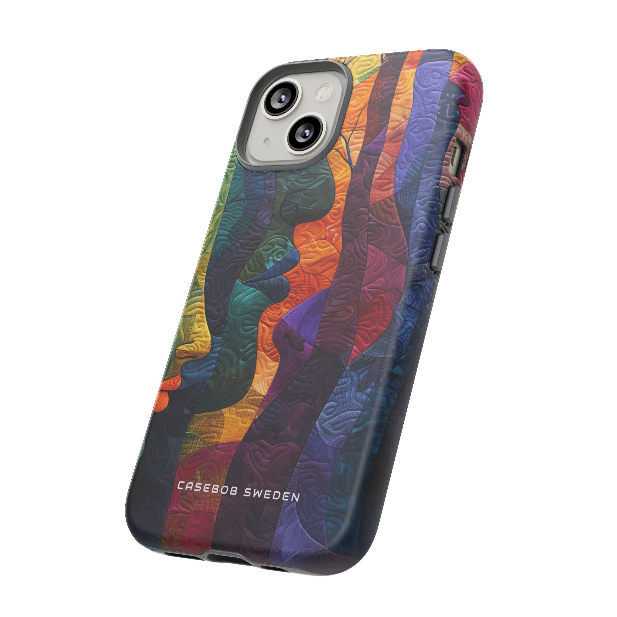 Harmonized Faces and Nature Fusion iPhone 14 - Tough Phone Case