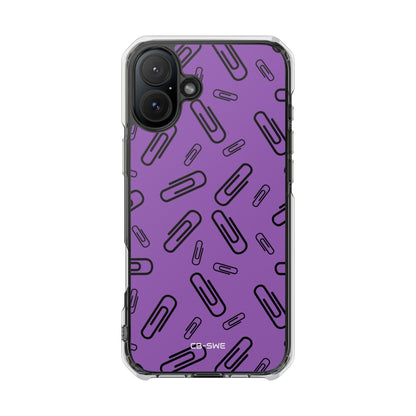 Paperclips Dance Playfully iPhone Case - Impact