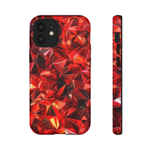 Geometric Red Fusion - Schutzhülle fürs Handy