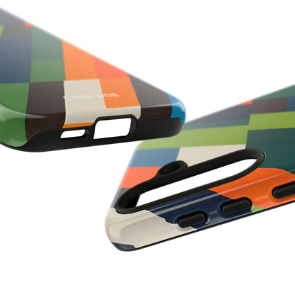 Diagonal Blaze Samsung S24 Case - Tough