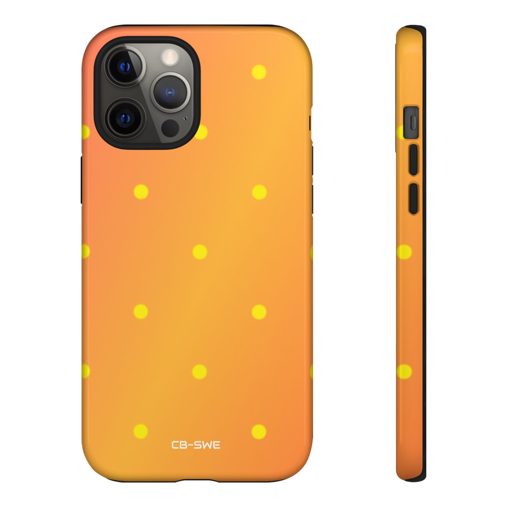 Sunset Dots Radiance - iPhone Case