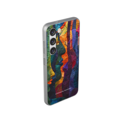 Harmonized Faces and Nature Fusion Samsung S23 - Flexi Phone Case