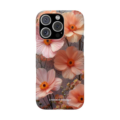 Serene Botanical Blooms - Slim iPhone 16 Phone Case