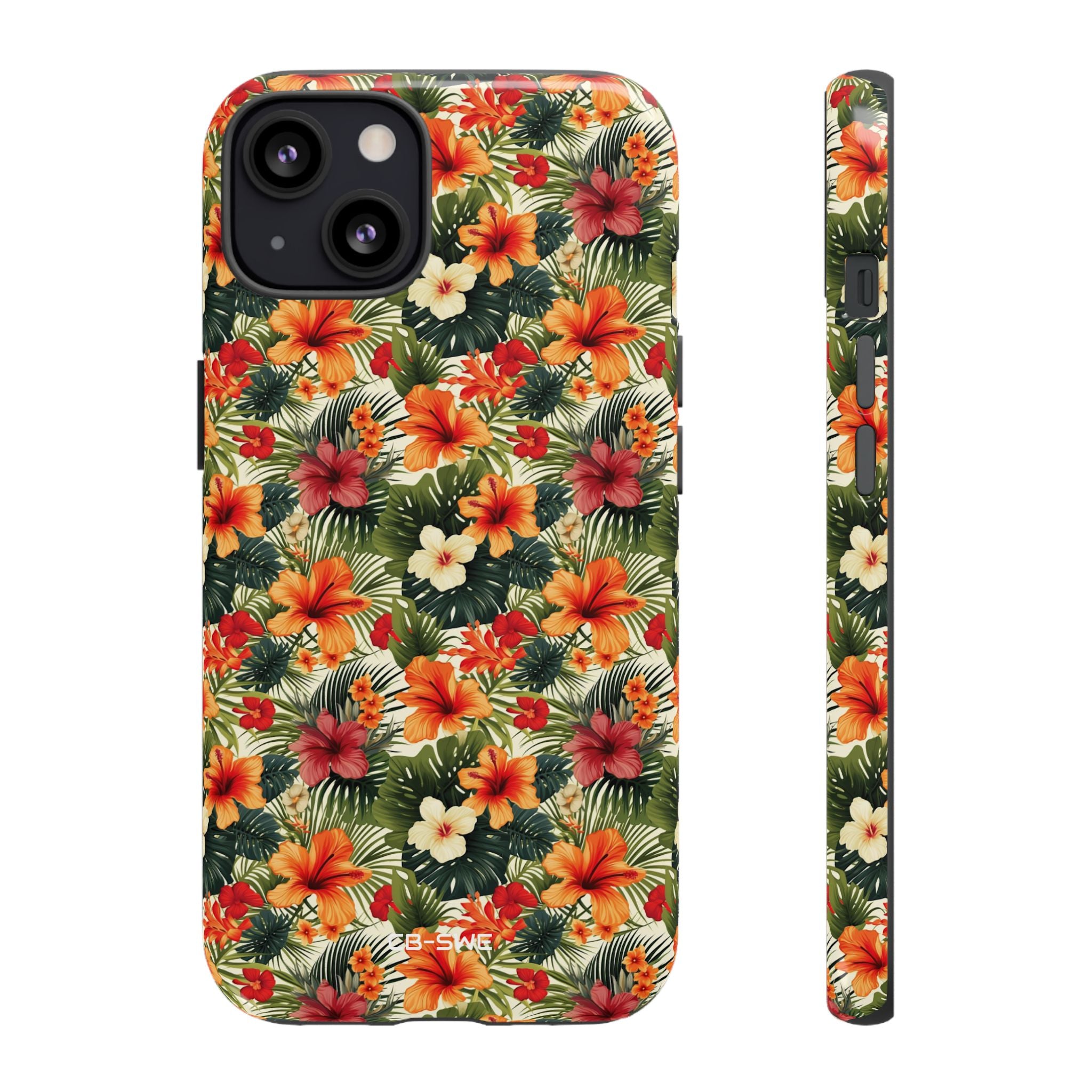 Tropical Blooms Flourish - iPhone Case