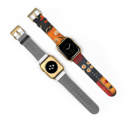 Patchwork Blooms - Watch Band