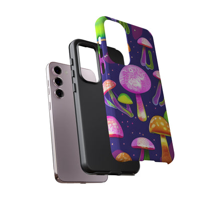 Neon Mushroom Dreams - Samsung Case