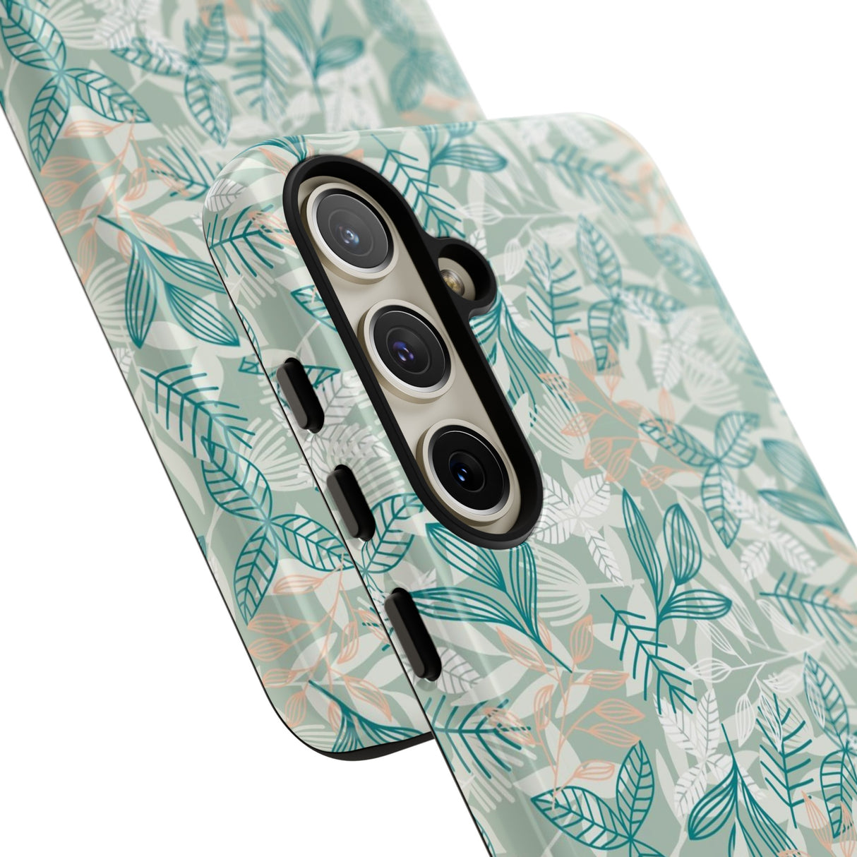 Light Green Leaf - Protective Phone Case