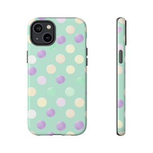 Pastel Dot Delight - Schutzhülle fürs Handy