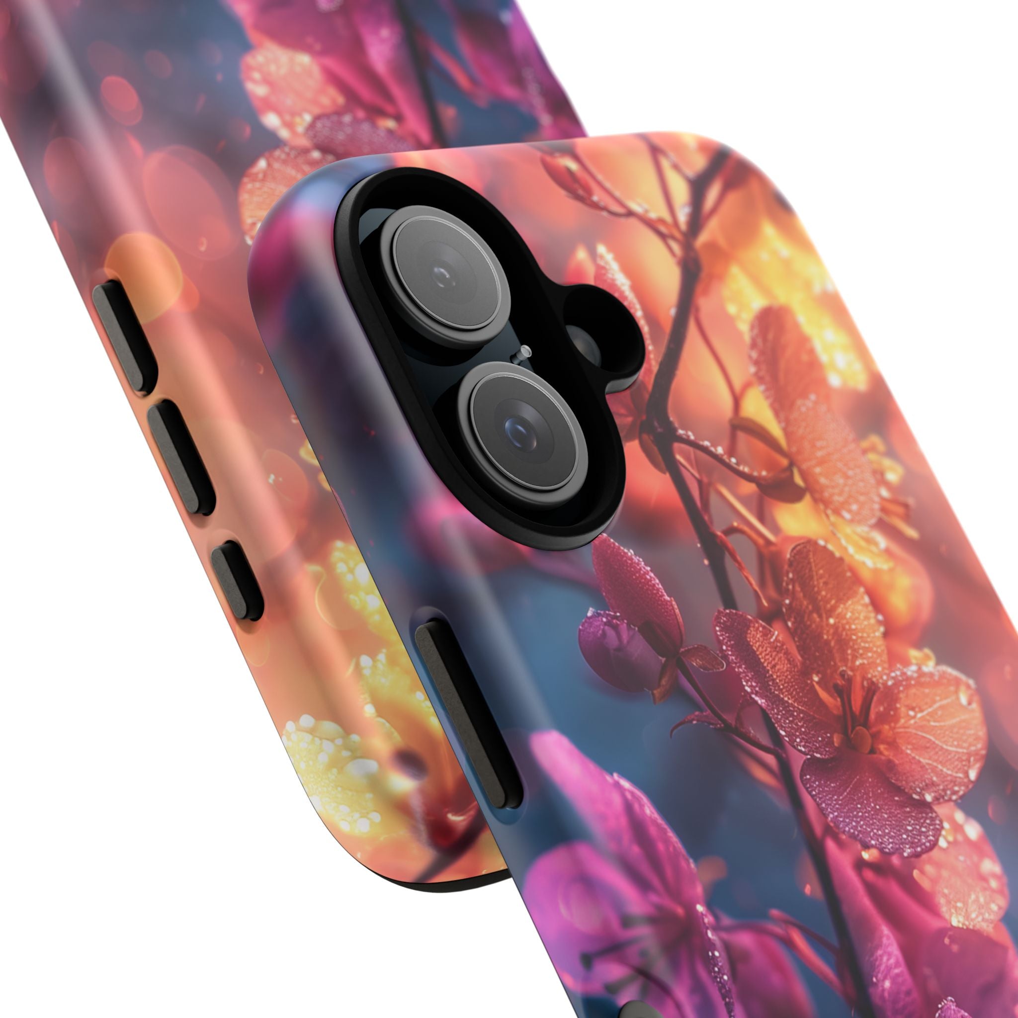 Surreal Flower Harmony iPhone 16 - Tough Phone Case