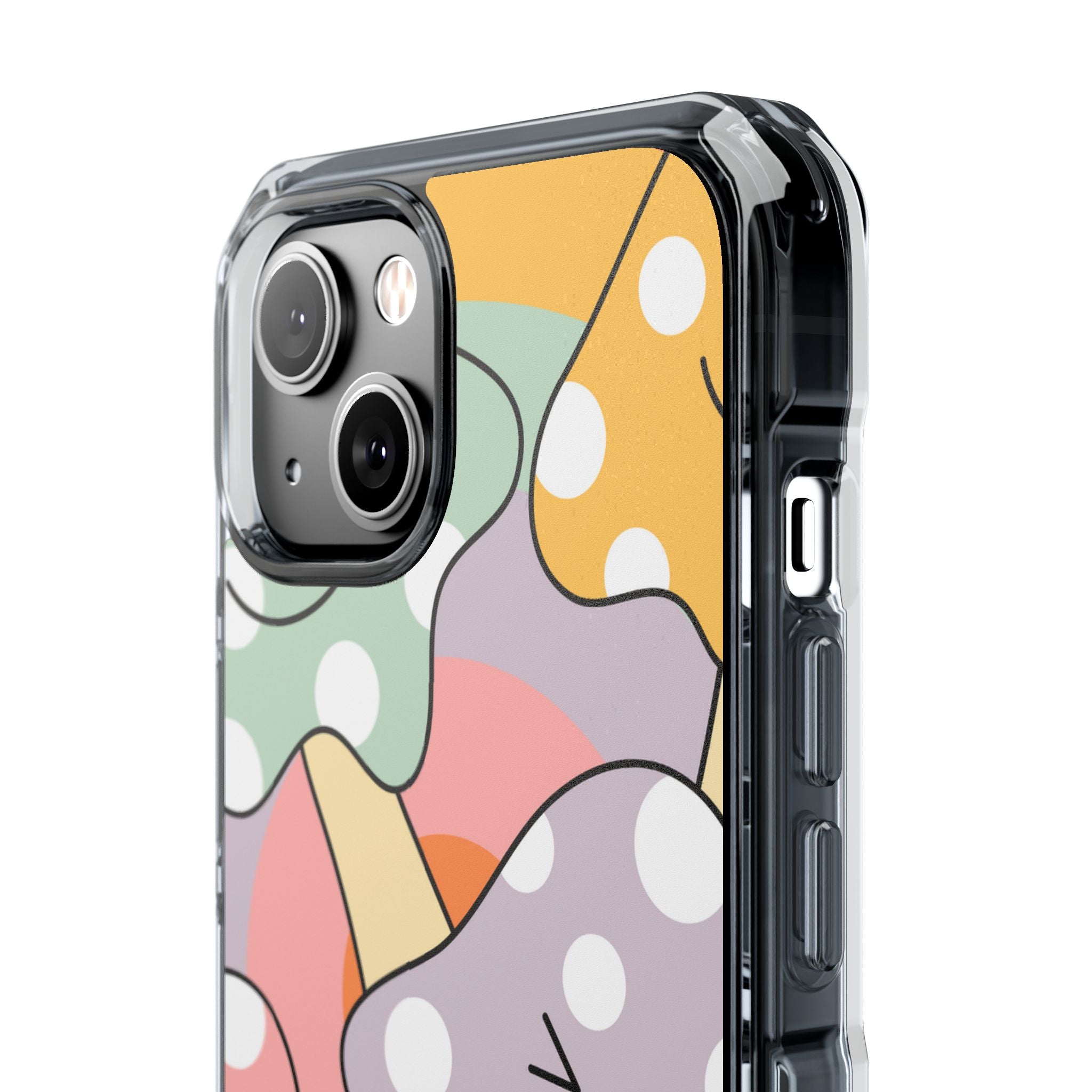 Playful Mushroom Friends iPhone Case - Impact