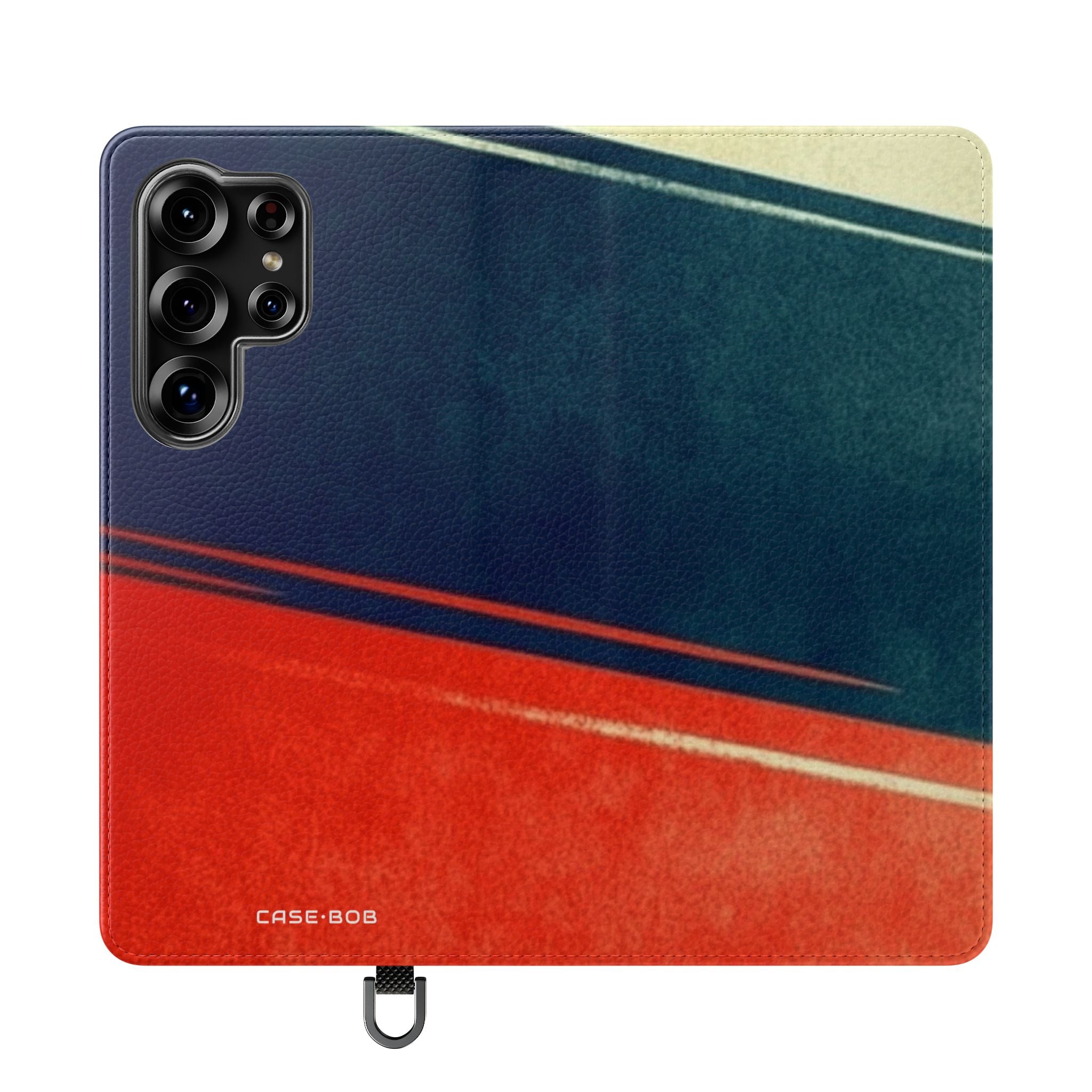 Navy Streak - Samsung S25 Ultra Case - Lompakkokotelo