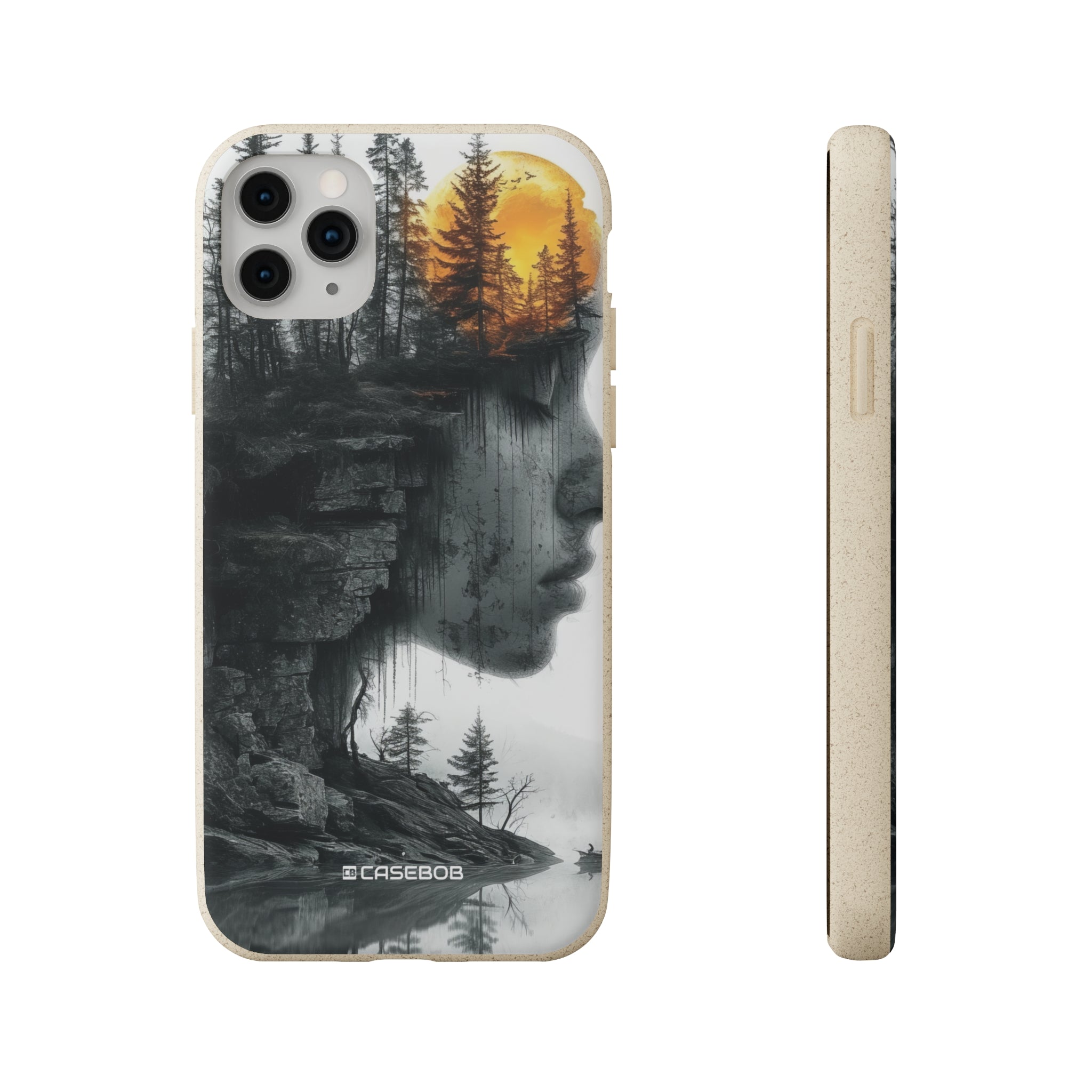 Nature's Reflection | Biodegradable Phone Case