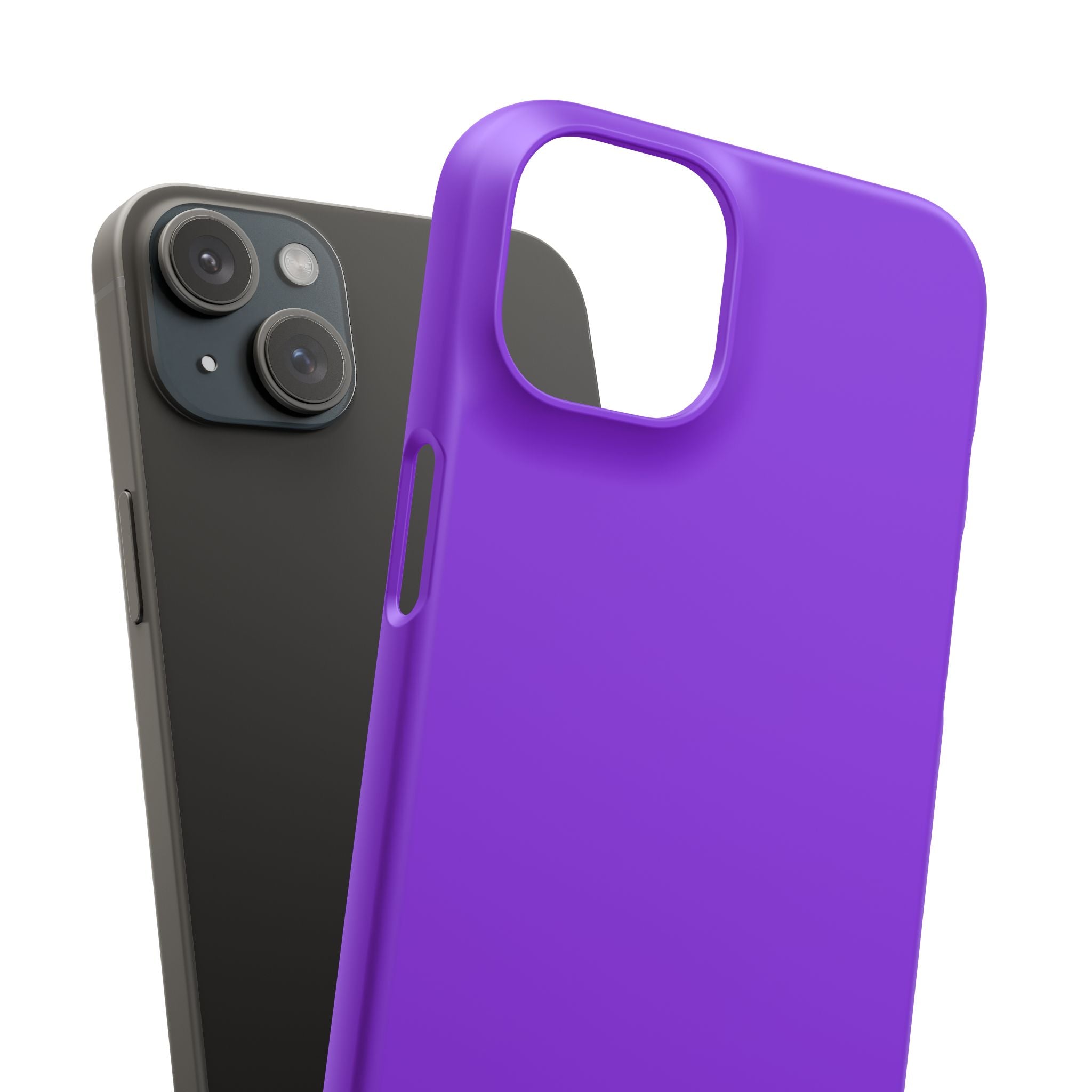 Blue Violet iPhone 15 - Slim Phone Case