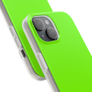 Chartreuse Grün | Handyhülle für iPhone (Flexi Case)