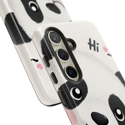 Panda Glow Samsung S24 Case - Tough