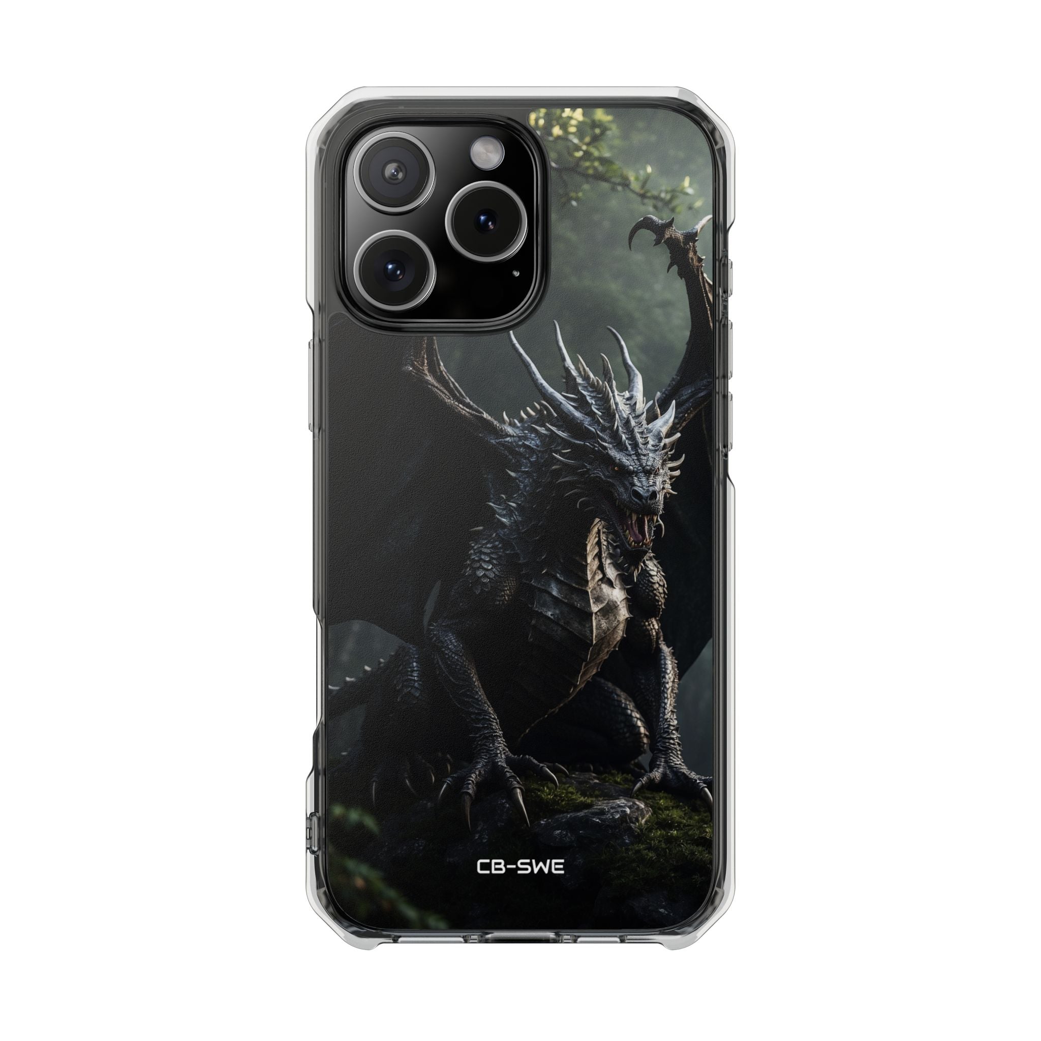 Dragon Emerges Mist iPhone Case - Impact