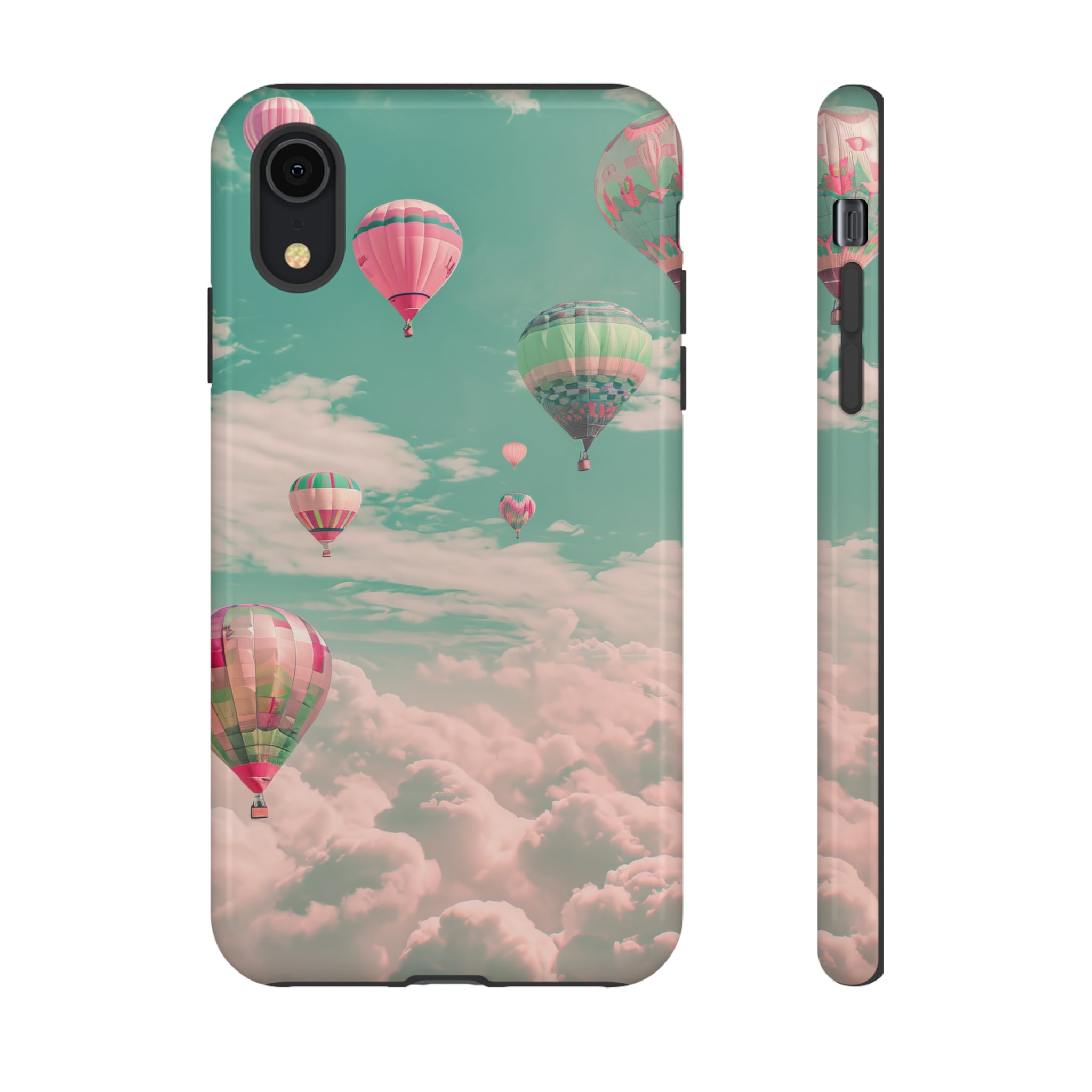 Skyward Balloons: Pastel Journey - Protective Phone Case