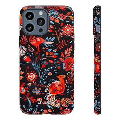 Vivid Birdscape iPhone 13 Pro Max Case - Tough