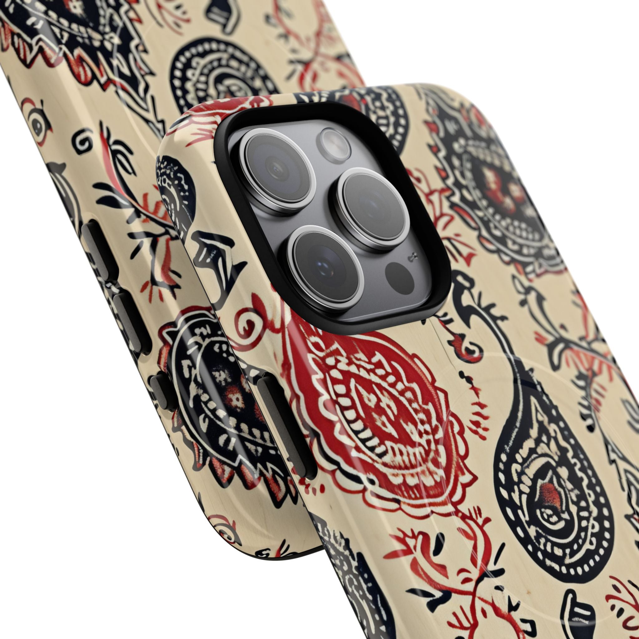 Vintage Paisley Elegance iPhone 15 | Tough+ Phone Case