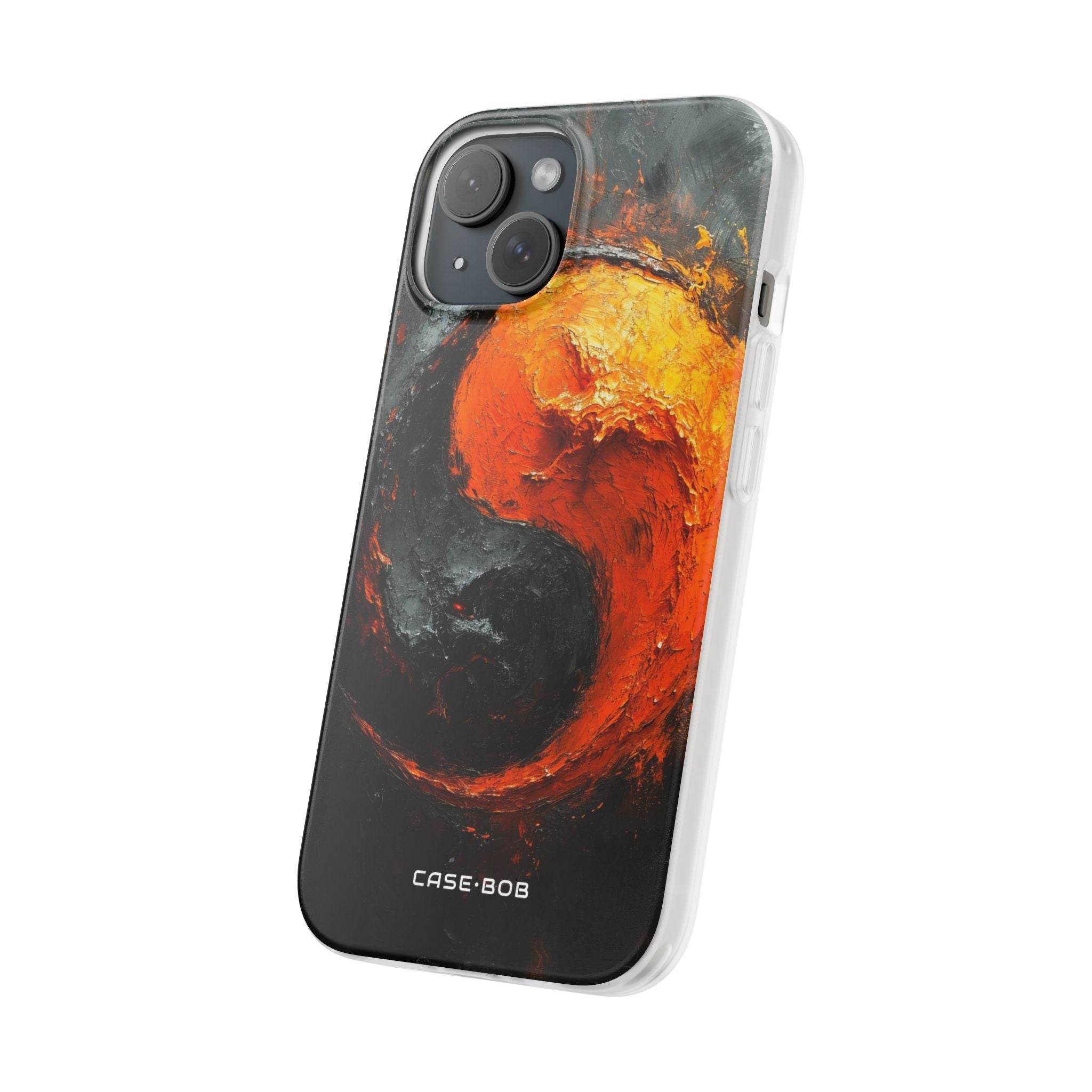 Molten Yin-Yang iPhone 15 Case - Soft