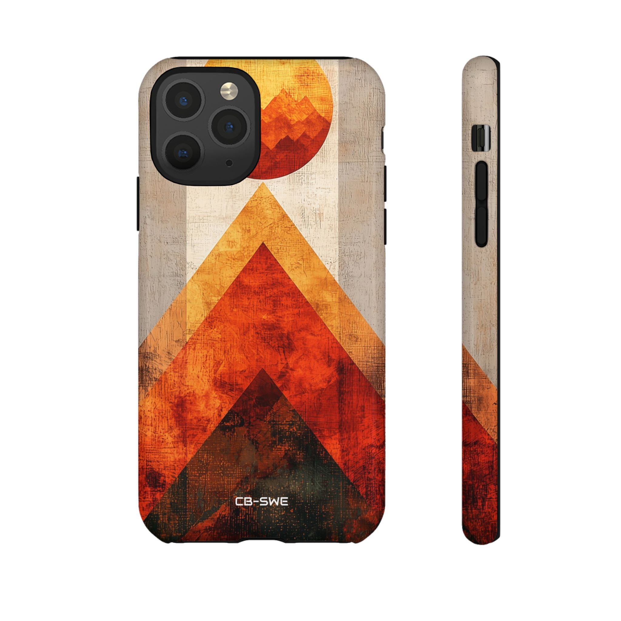 Sun Embraces Mountains - iPhone Case