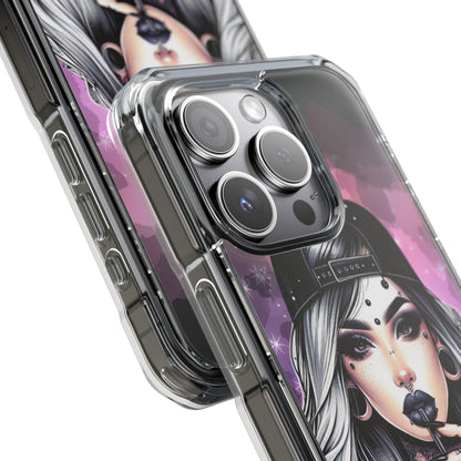 Silver Sip Nebula iPhone 15 Pro Case - Impact