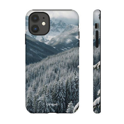 Snow Covers Peaks - iPhone Case